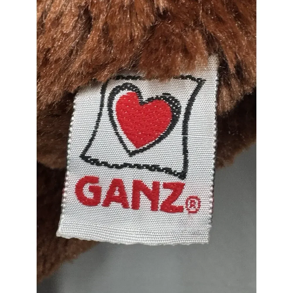 Ganz Winter Grizzby Bear Plush HX10490 Brown Stuffed Animal 16”